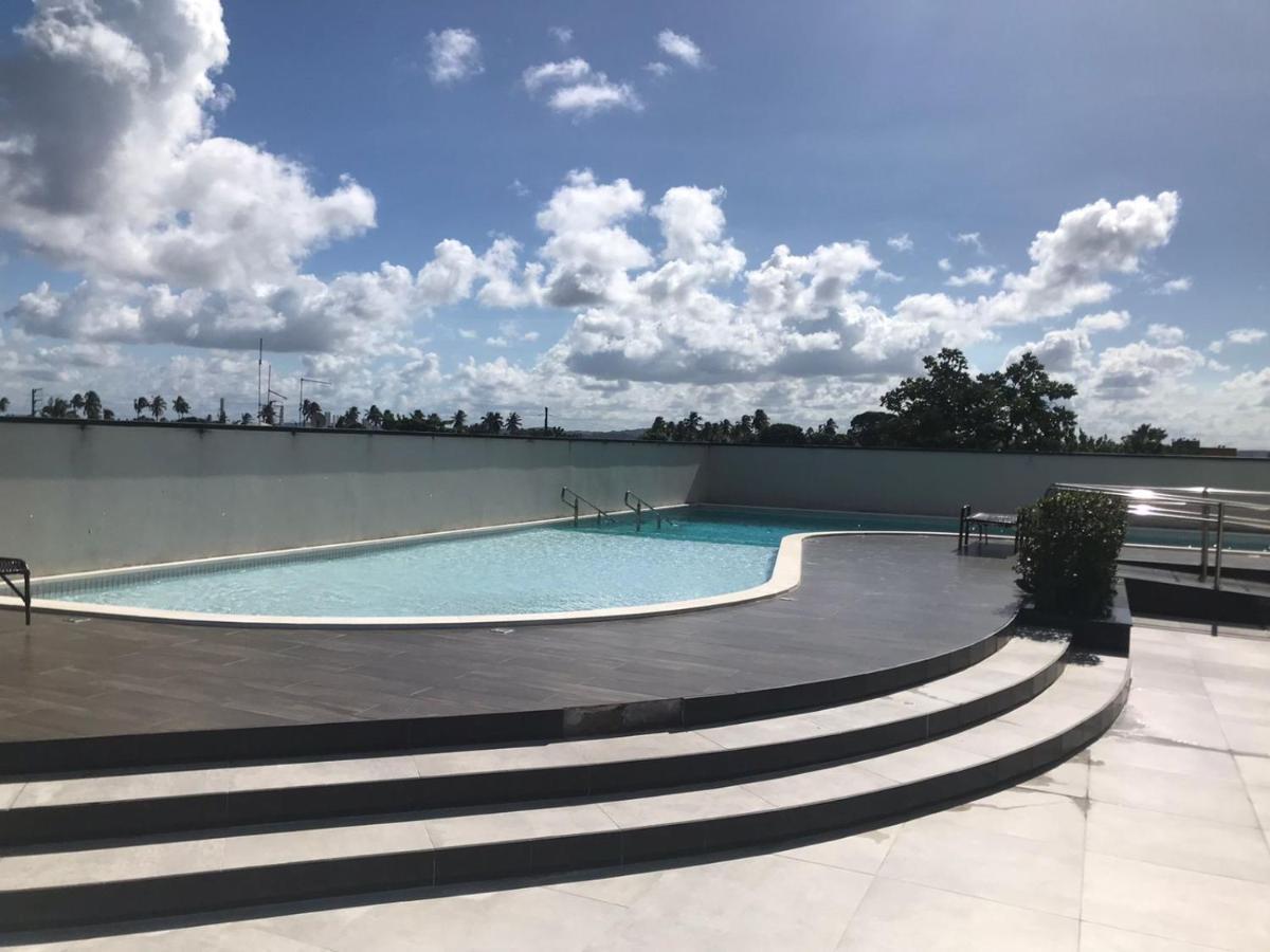 Appartamento Flat Beira Mar Barra De Jangada Andar Alto Jaboatao Recife Esterno foto