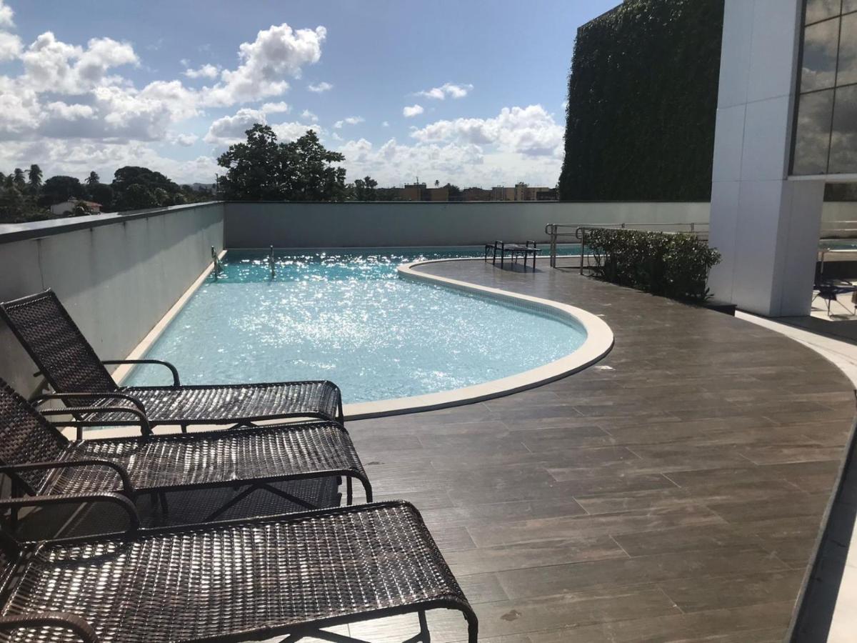 Appartamento Flat Beira Mar Barra De Jangada Andar Alto Jaboatao Recife Esterno foto