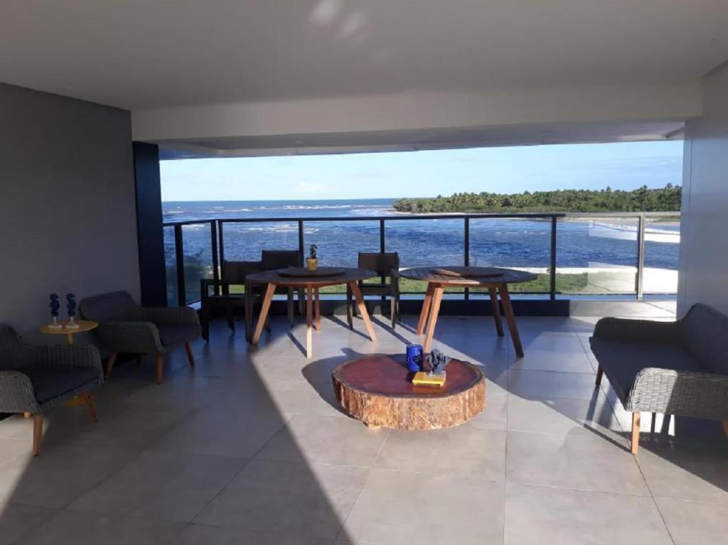 Appartamento Flat Beira Mar Barra De Jangada Andar Alto Jaboatao Recife Esterno foto