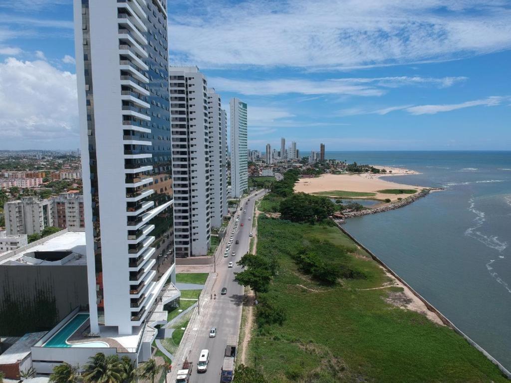 Appartamento Flat Beira Mar Barra De Jangada Andar Alto Jaboatao Recife Esterno foto